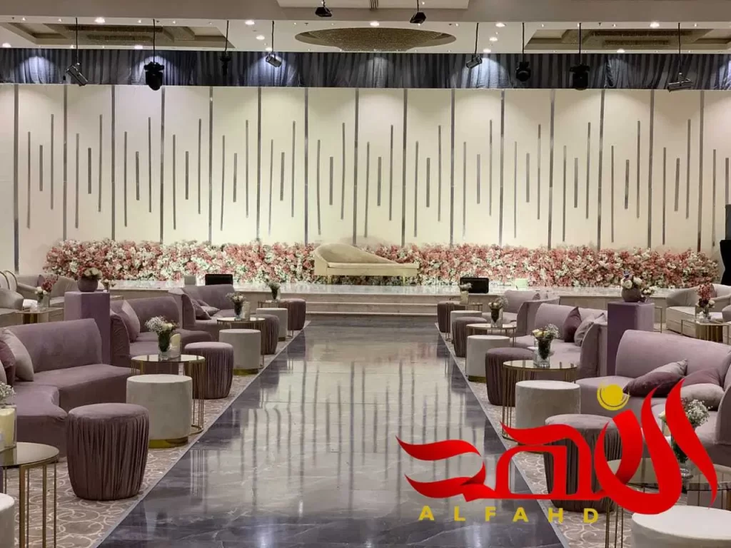 تنسيق حفلة زفاف